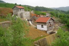 Regulacioni blok i prekidna komora pri brani ’’Rovni’’  – Q= 1200 l/s